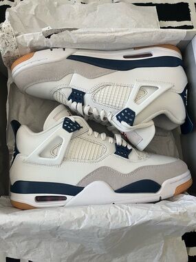 Men's Air Jordan 4 Retro SB Navy
